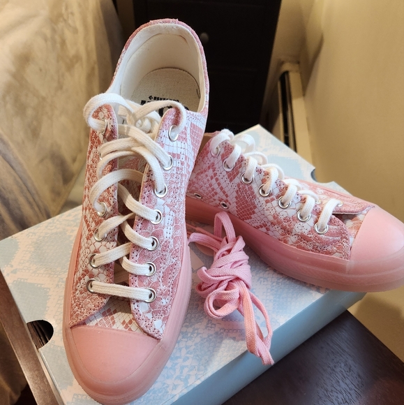 Converse | Shoes | Converse Chuck 7 Golf Wang Pink Python | Poshmark